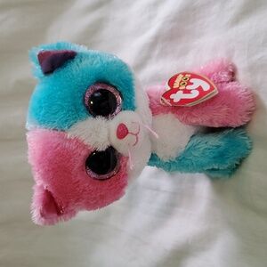 Ty Beanie Boo Fiona The Cat Plush